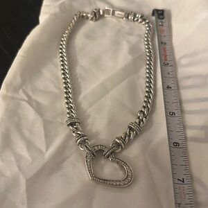 Brighton heart necklace excellent condition